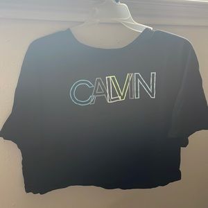 Calvin Klein Performance Cropped Shirt